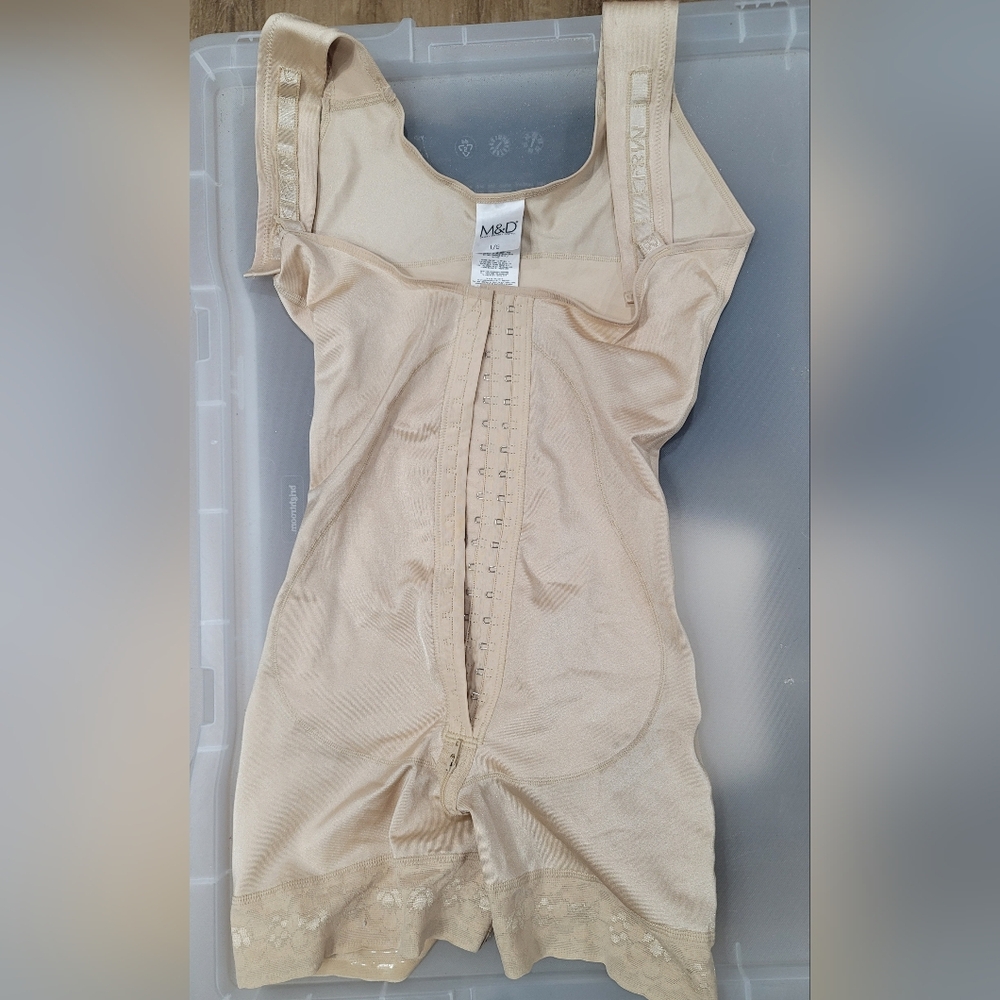 M&D Beige Shapewear Bodysuit